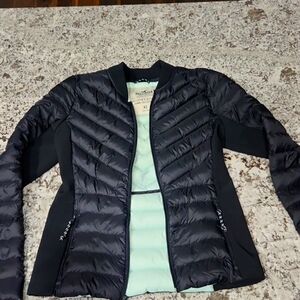 Hollister Black Puffer Jacket xs